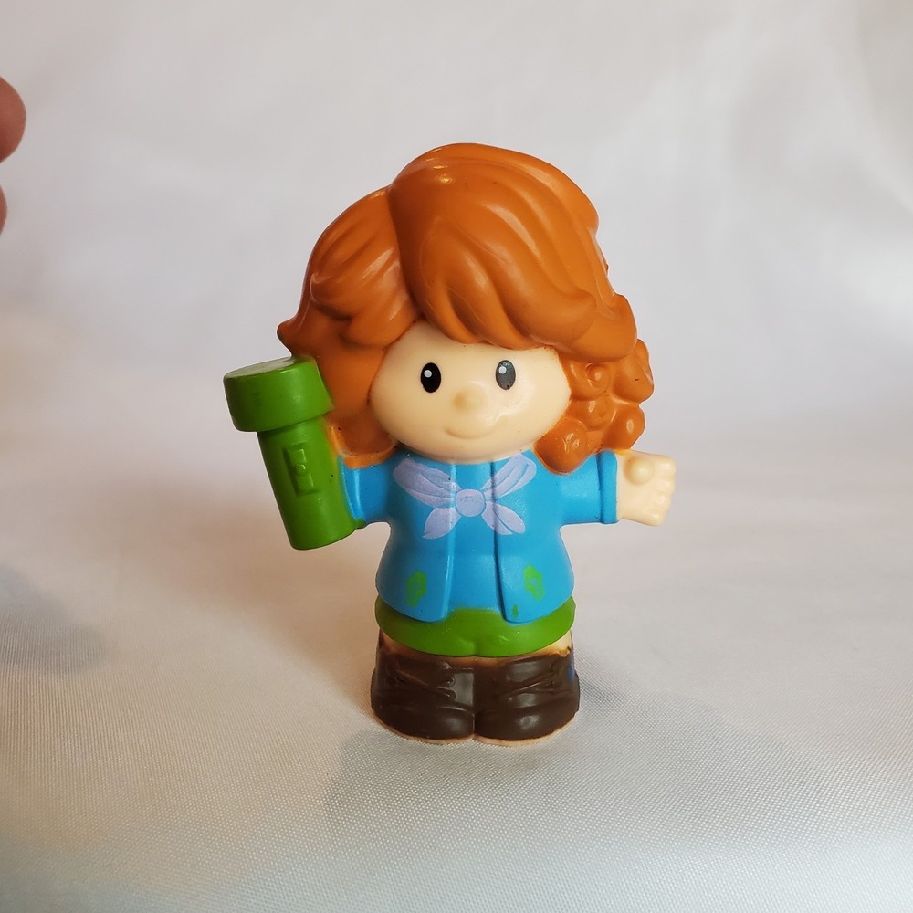 Little People Time for a Treat Gift Set Camping Camp Mom Figurine